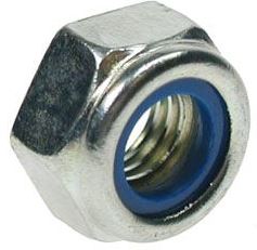 RS PRO, Bright Zinc Plated Steel Locking Nut, DIN 985, M30