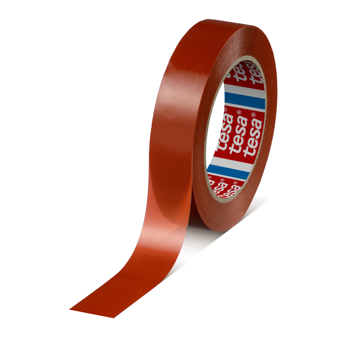 Tesa 4287 Orange Strapping Tape, 66m x 25mm