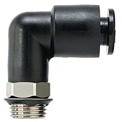 SMC KA Series One-touch Fitting, Push In 6 mm to Uni 1/8, Threaded-to-Tube Connection Style, KAL06-U01