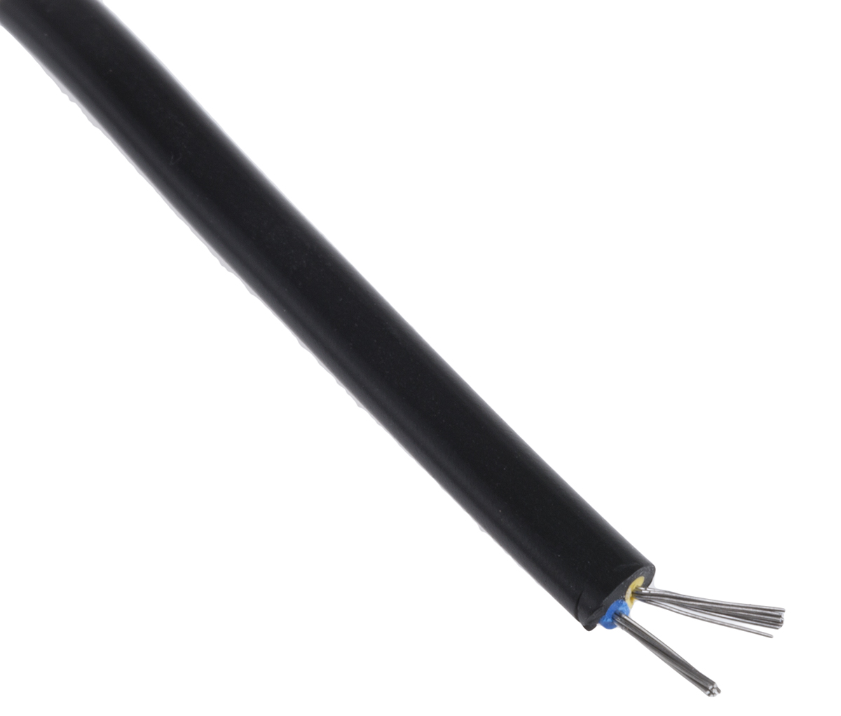 RS PRO Type J Thermocouple Cable/Wire, 50m, Unscreened, PVC Insulation, +105°C Max, 7/0.2mm