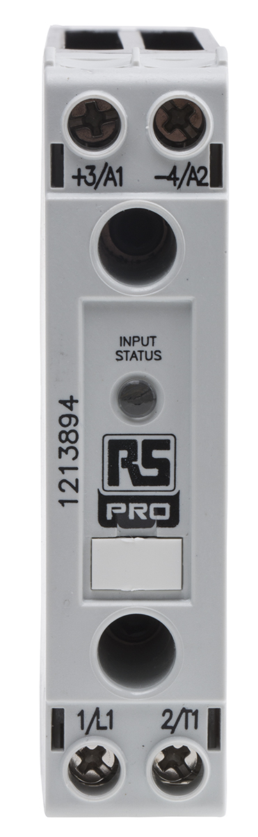 RS PRO Solid State Relay, 30 A Load, DIN Rail Mount, 530 V rms Load, 280 V ac Control