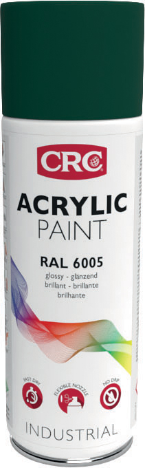 CRC 400ml RAL 6005 Green Gloss Spray Paint