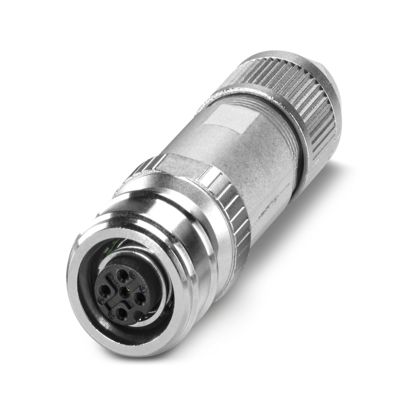 Phoenix Contact Industrial Circular Connector, 5 Contacts, M12 Connector, Socket, Female, SACC Series