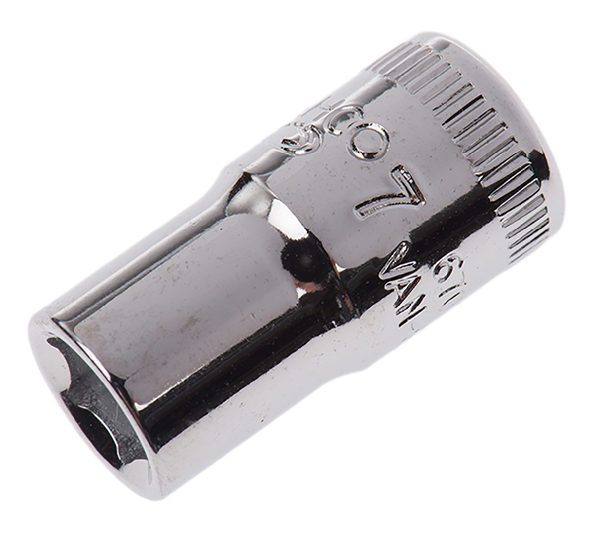 Bahco 1/4 in Drive 7mm Standard Socket, 6 point, 24.7 mm Overall Length