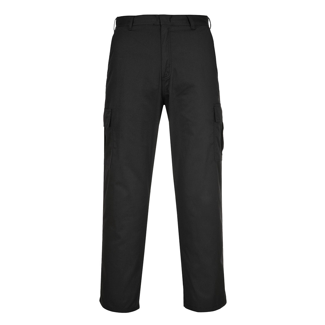 Portwest C701 Unisex's Black 35% Cotton, 65% Polyester, Size 48 Waist Size 26 to 50 in W 31in L