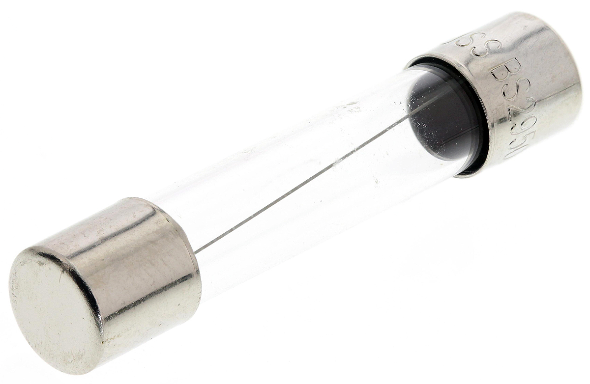 Eaton 4A F Glass Cartridge Fuse, 6.3 x 32mm