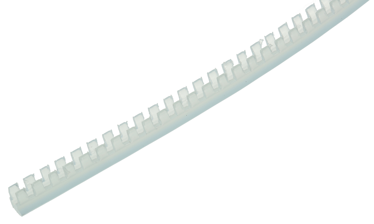 HellermannTyton Flexiform Natural PA 6 Grommet Strip 251-21209 G51NB-PA6-NA