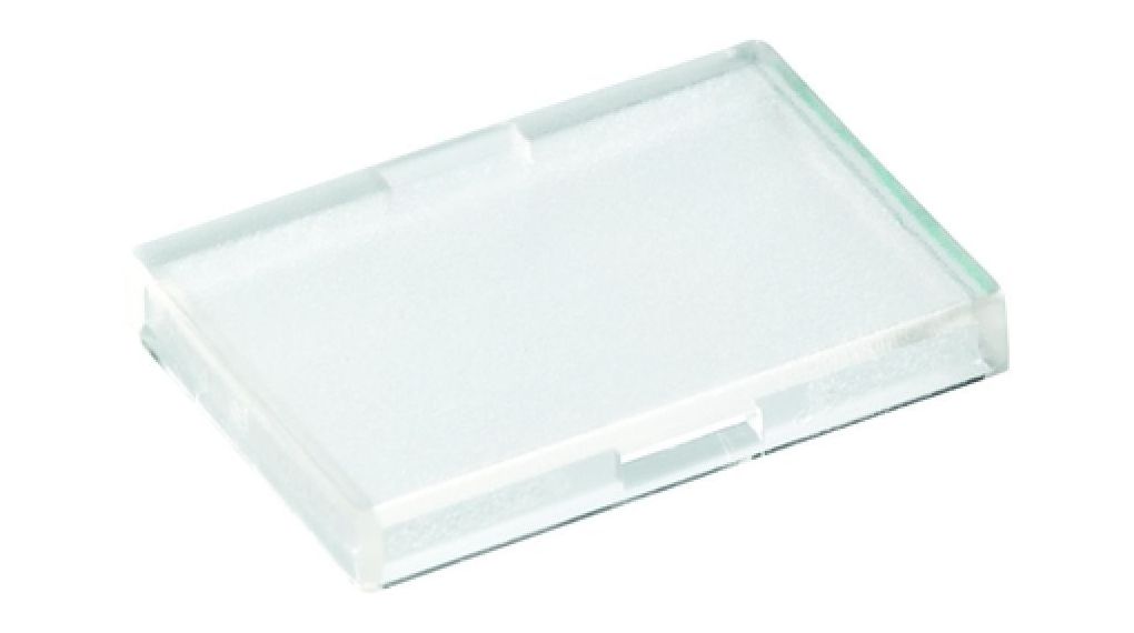 RAFI Transparent Rectangular Push Button Lens for Use with LUMOTAST 75 Series Push Button Switch