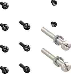 Schneider Electric Fixing Screws for use with Compact NSX, Easy Pact CVS