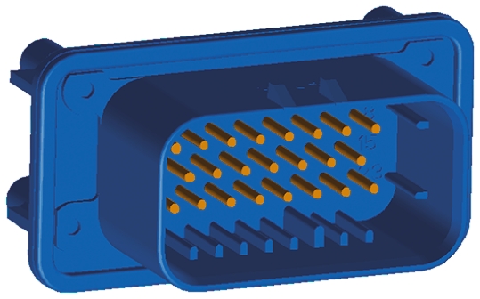 TE Connectivity, AMPSEAL Automotive Connector Plug Blue Panel Mount 23 Way, Solder Termination 1-776228-5