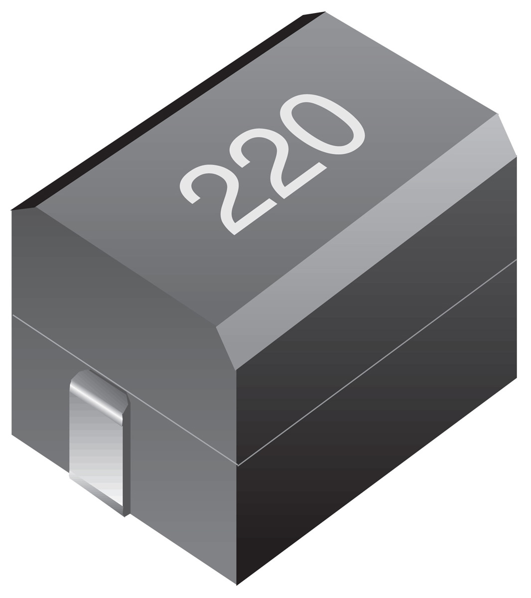 Bourns, CM322522, 322522 Yes Wirewound Surface Mount Inductor with a Ferrite Core, 4.7 μH Wirewound ±10 % 165 mA Idc