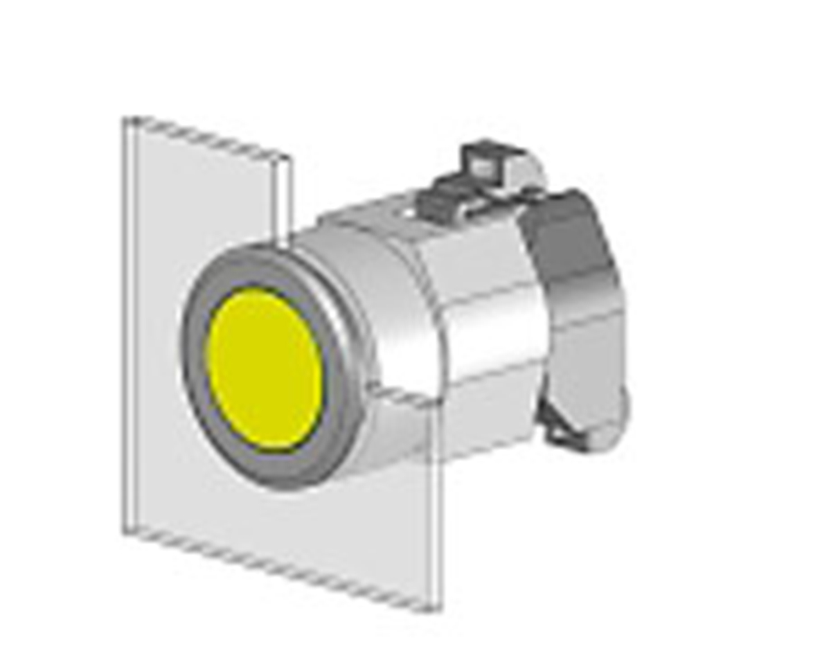 EAO, Panel Mount Pilot Light, IP65