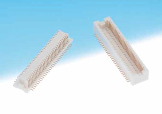 Hirose DF12 Series Straight Surface PCB Header, 50 Contact(s), 0.5 mm Pitch, 2 Row, Shrouded