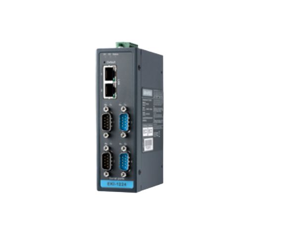 Ethernet DB-9 Male to RJ45 Female Adapter, EKI 122