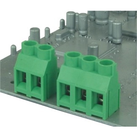 Amphenol Industrial T70343500000G Series PCB Terminal Block, 3-Contact, 7.62mm Pitch, PCB Mount, 1-Row, Through Hole