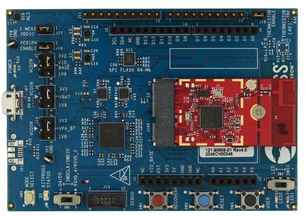 Infineon Evaluation Kit CYW920835M2EVB-01 Bluetooth Evaluation Board for CYW20835 CYW920835M2EVB-01