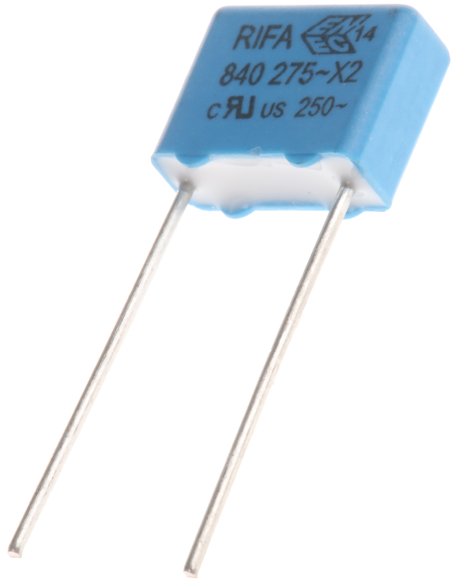 KEMET PHE840 Metallised Polypropylene Film Capacitor, 275 V ac, 760 V dc, ±20%, 10nF, Through Hole