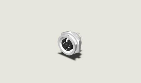 RS PRO 6 Pole Din, 4A, 100 V IP40, Screw Lock, Female, Panel Mount