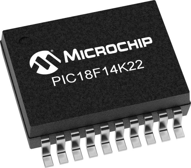 Microchip PIC18F14K22T-I/SS PIC, PIC18 Microcontroller, 16kB FLASH, 20-Pin SSOP