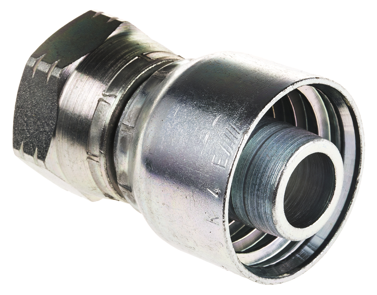 Parker Straight Hose to Port Hose to Female BSP Parallel Pipe - Swivel (60° Cone), 19248-12-12