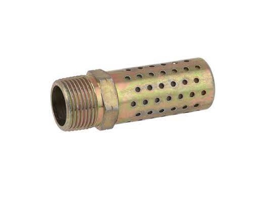 EMERSON – ASCO 346-M-888 Zinc Plated Steel 14bar Pneumatic Silencer, Threaded, G 3/8 Male