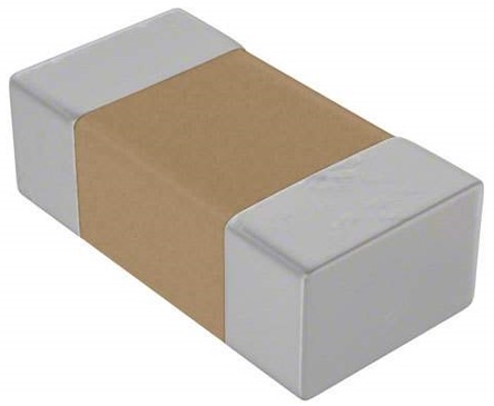 KEMET 1μF Multilayer Ceramic Capacitor MLCC, 50V dc V, ±10% , SMD