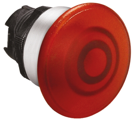 Lovato Platinum Series Red Spring Return Push Button Head, 22mm Cutout, IP66, IP67, IP69K