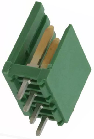 TE Connectivity AMPMODU MOD I Series Straight Through Hole PCB Header, 4 Contact(s), 3.96 mm Pitch, 1 Row, Shrouded