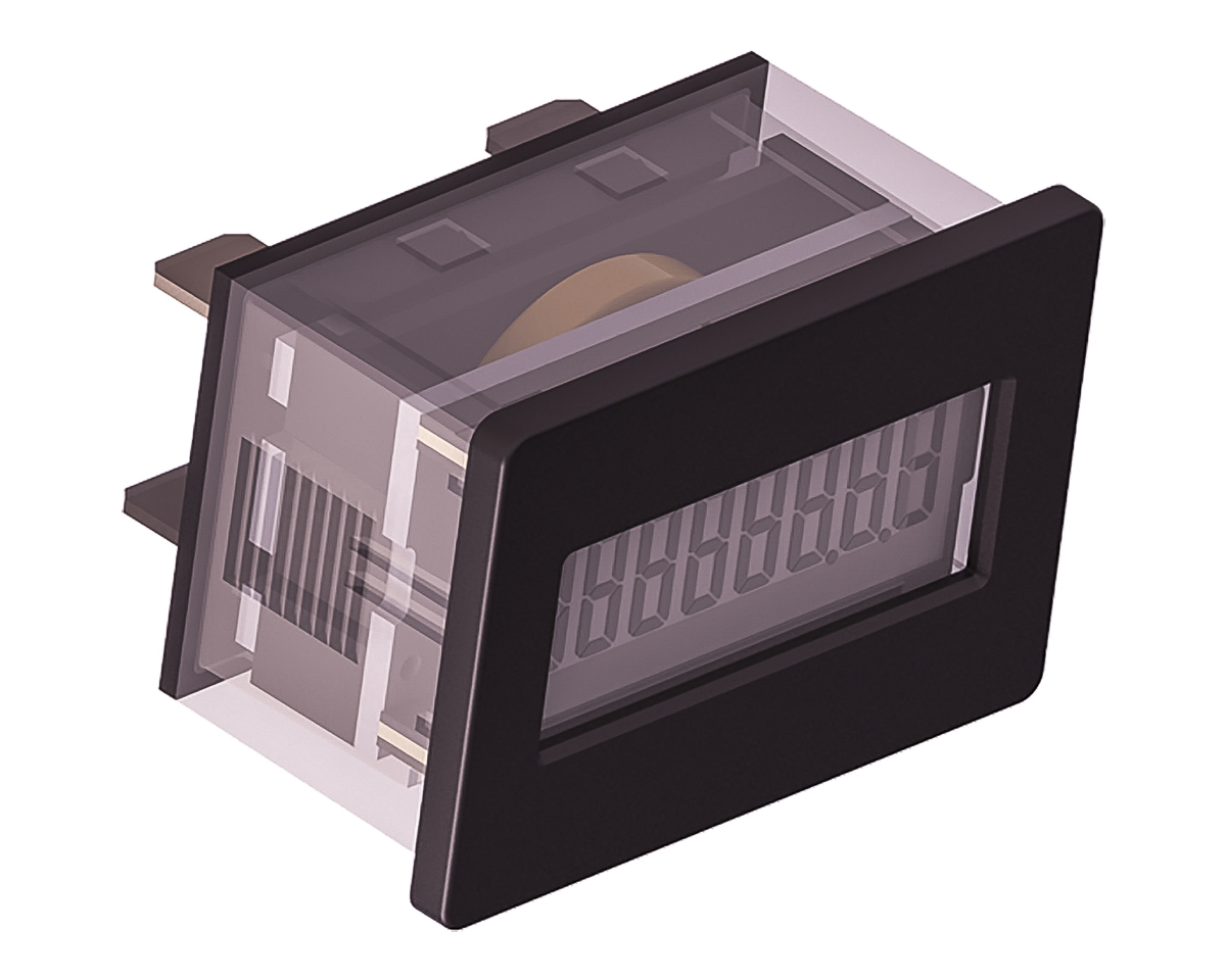 Trumeter 3410 Hour Meter, 8 Digit LCD, 40Hz, 10 → 300 V dc, 20 → 300 V ac