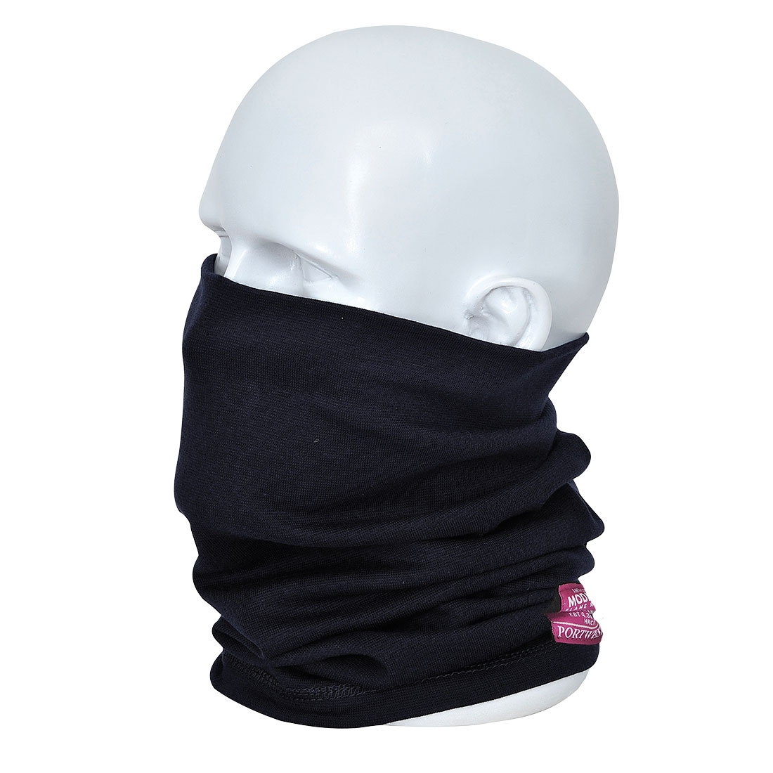 Portwest Black 1 % Carbon Fibre, 60 % Modacrylic, Cotton Base Layer, One Size