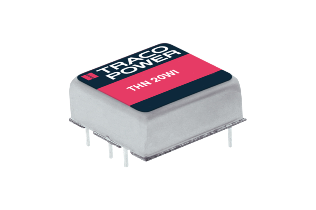 TRACOPOWER THN 20WI DC-DC Converter, 12V dc/ 1.67A Output, 18 → 75 V dc Input, 20W, Through Hole, +85°C Max Temp