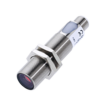 BALLUFF Retroreflective Photoelectric Sensor, Barrel Sensor, 4 m Detection Range