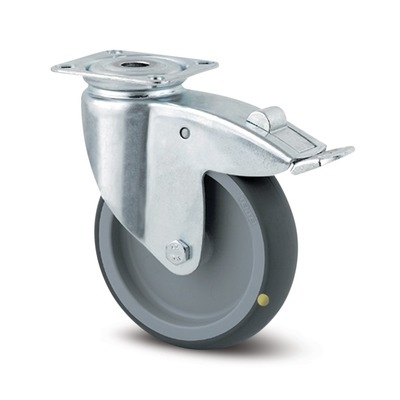 Tente Swivel Castor Wheel, 150kg Capacity, 75mm Wheel