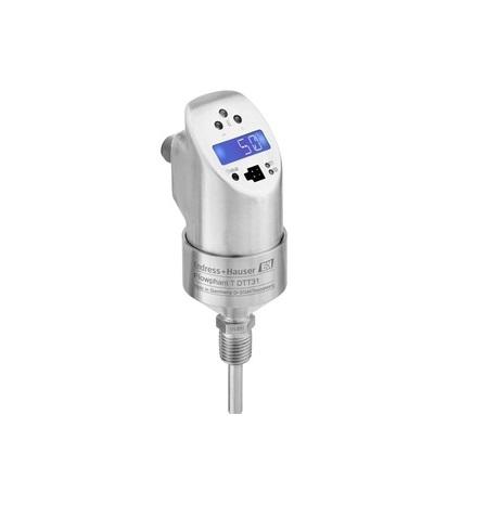 Endress+Hauser DTT31 Series Mass Flow Rate Flow Switch for Liquid, 0.03 m/s Min, 3 m/s Max
