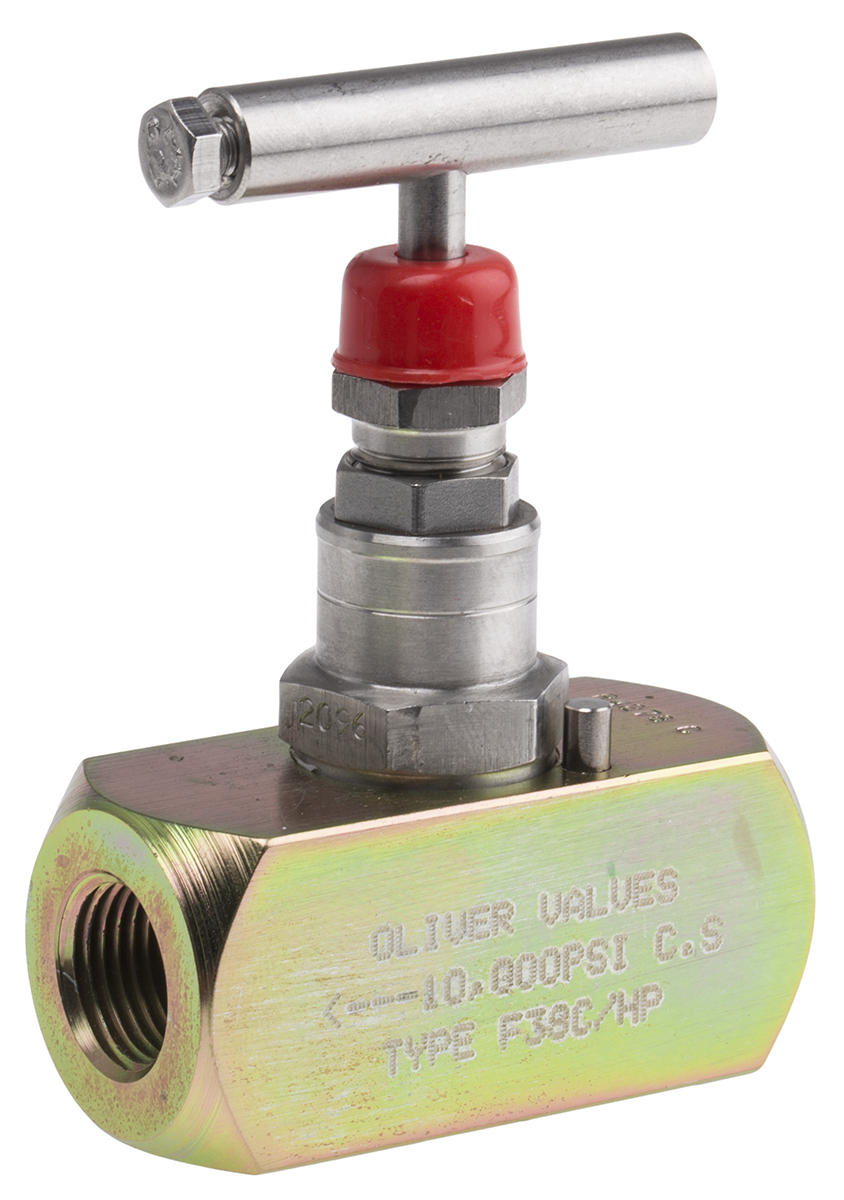RS PRO Inline Mounting Hydraulic Flow Control Valve, NPT 3/8, 700bar, 40L/min