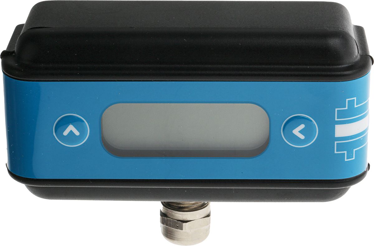 Atrato, Pulsite Solo Rate & Totaliser Series LCD Display with Indicator for Use with Flow Meters
