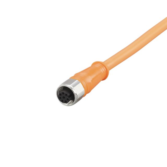ifm electronic Female 1 way M12 to Unterminated Actuator/Sensor Cable, 10 m