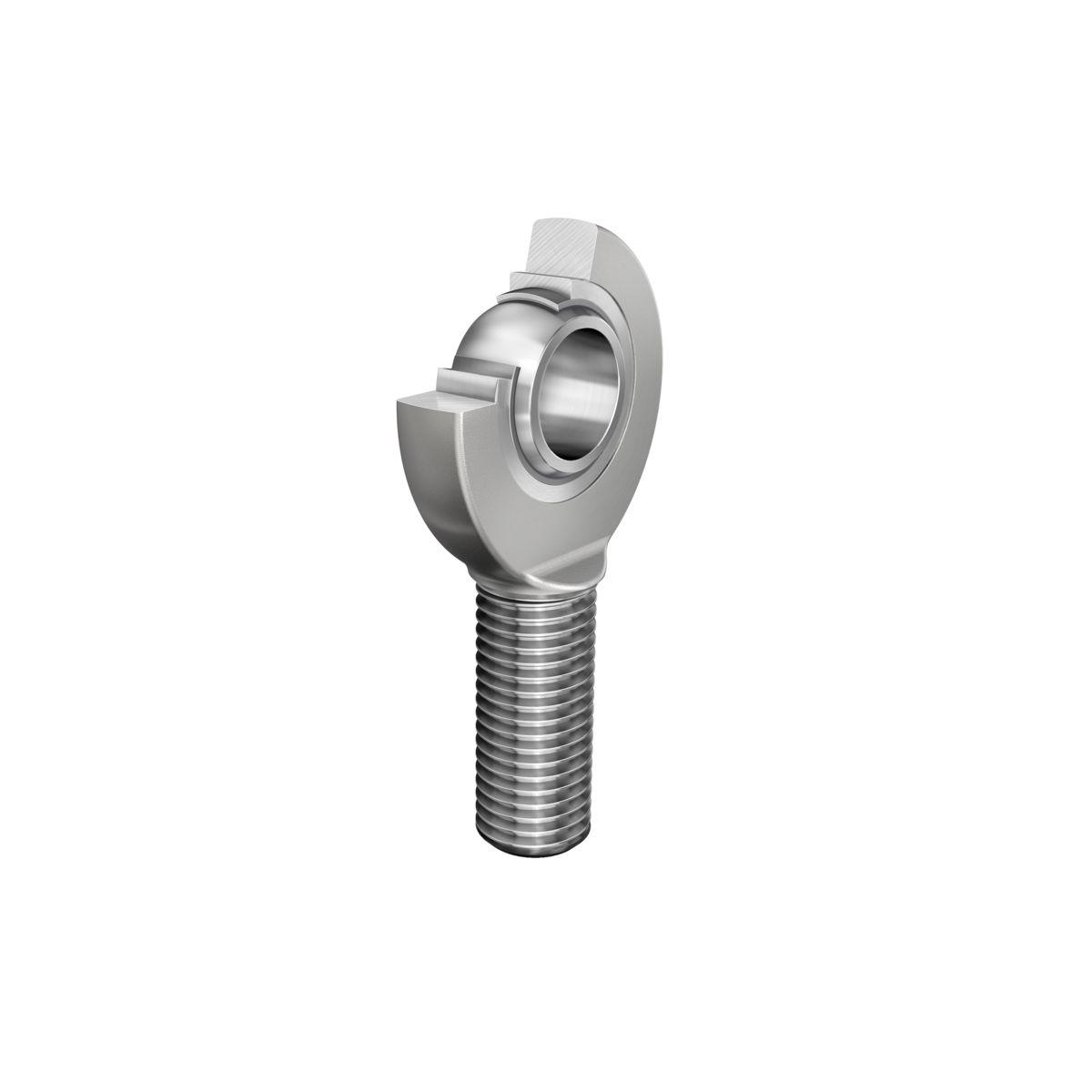 INA GAR M20 x 1.5 Male PTFE Rod End, 20mm Bore, 104.5mm Long, Metric Thread Standard, Male Connection Gender