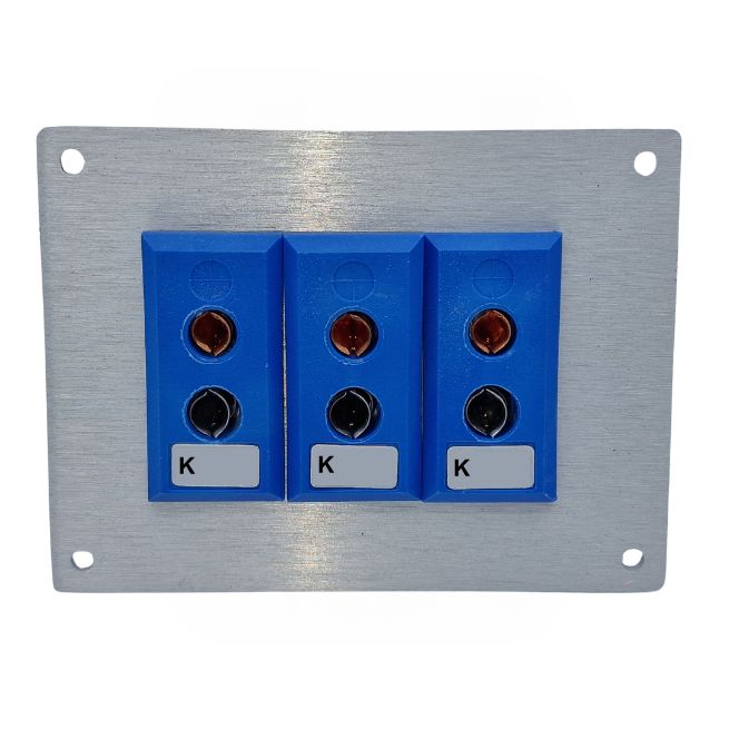 RS PRO Thermocouple Connector Panel, RoHS Standard