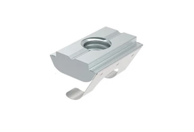RS PRO M6 Sliding Block, Connecting Component, Strut Profile 40 mm, 45 mm, 50 mm, 60 mm, Groove Size 10mm, Round Tube