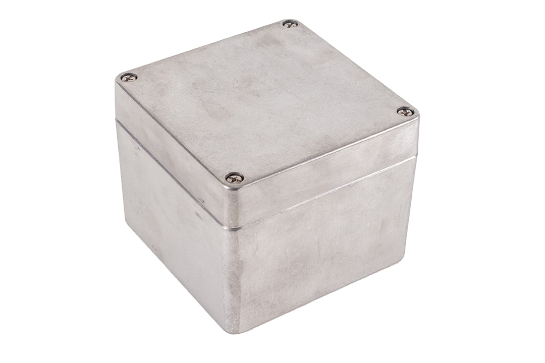Hammond 1590Z Series Clear Die Cast Aluminium Alloy General Purpose Enclosure, IP68, 100 x 100 x 81mm
