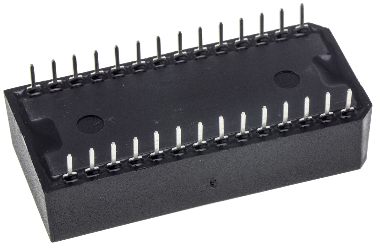 STMicroelectronics M48T58-70PC1, Real Time Clock (RTC), 8192B RAM Parallel, 28-Pin PCDIP
