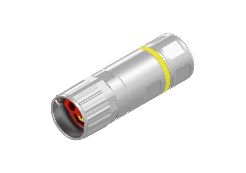 CONEC Connector, 7 Contacts, Cable, B17 Connector, Socket, Female, IP65, IP67, 57-20 Series
