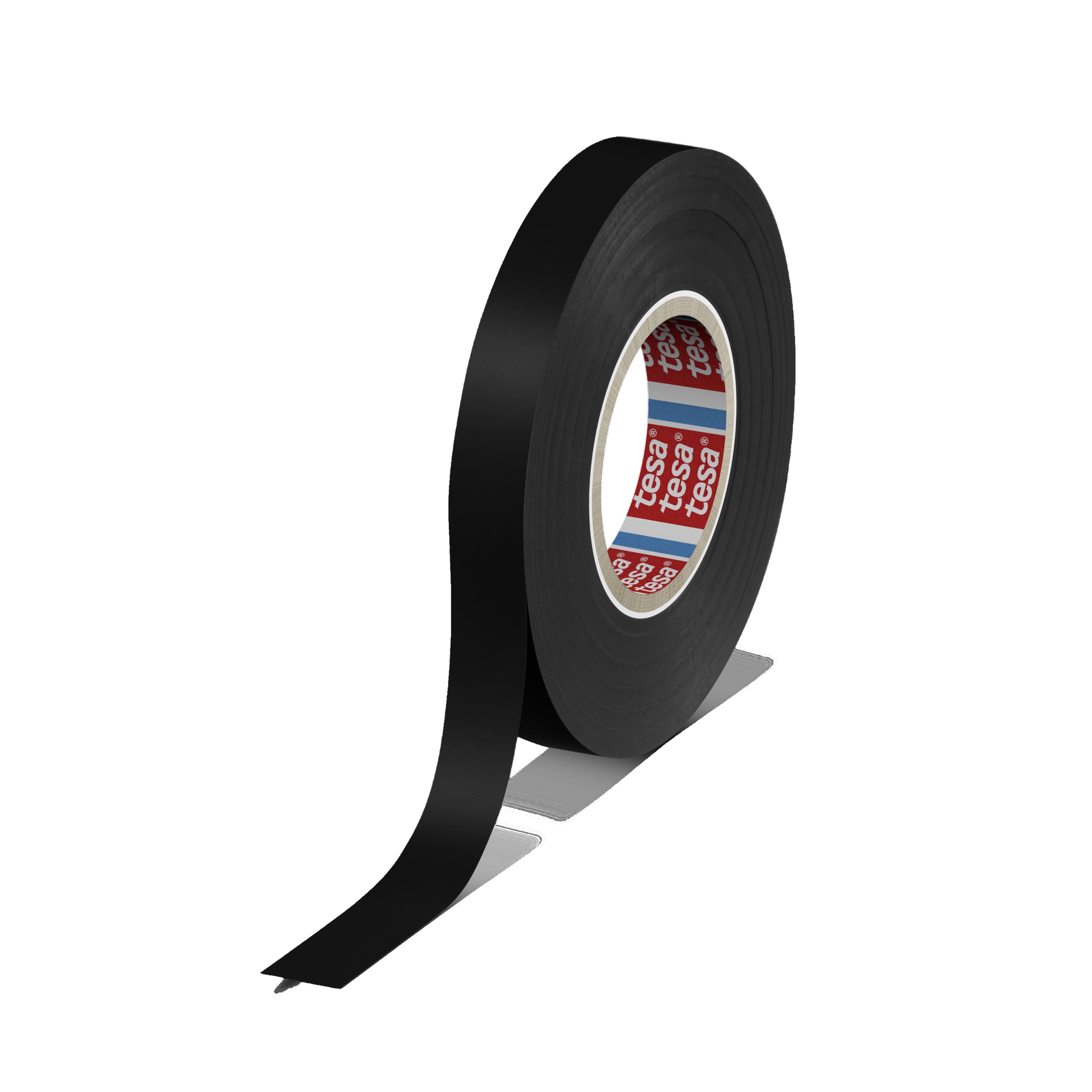Tesa 4163 Black Soft PVC Electrical Insulation Tape, 12mm x 33m