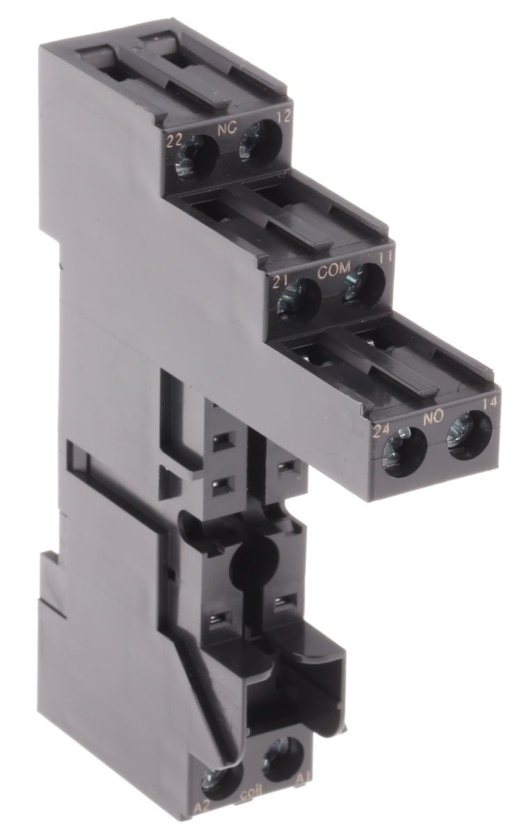 Siemens LZS Snap-On Rail Mount Relay Socket