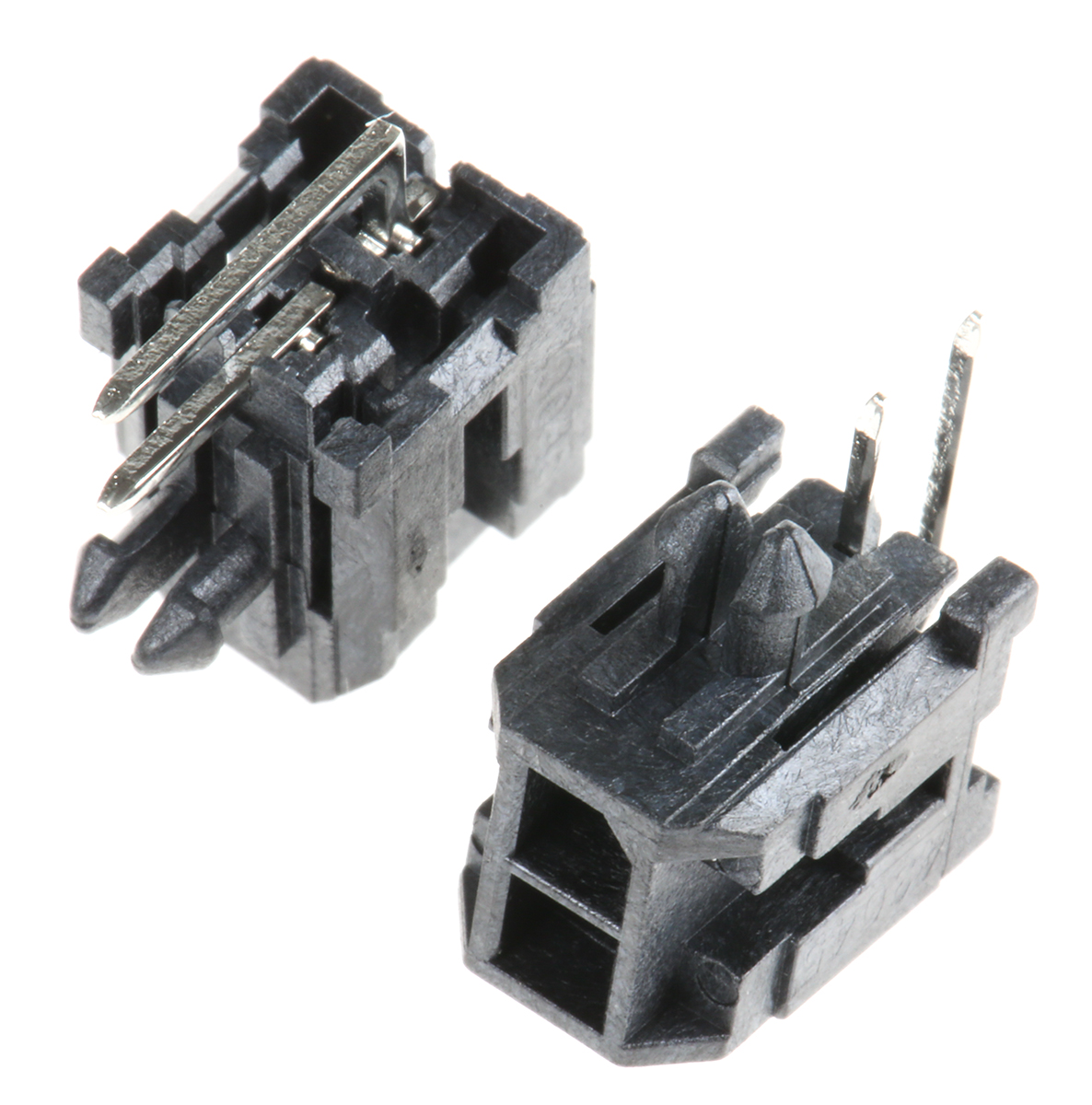 Molex 43045 Series Straight Through Hole PCB Header, 2 Contact(s), 3 mm Pitch, 1 Row, Shrouded