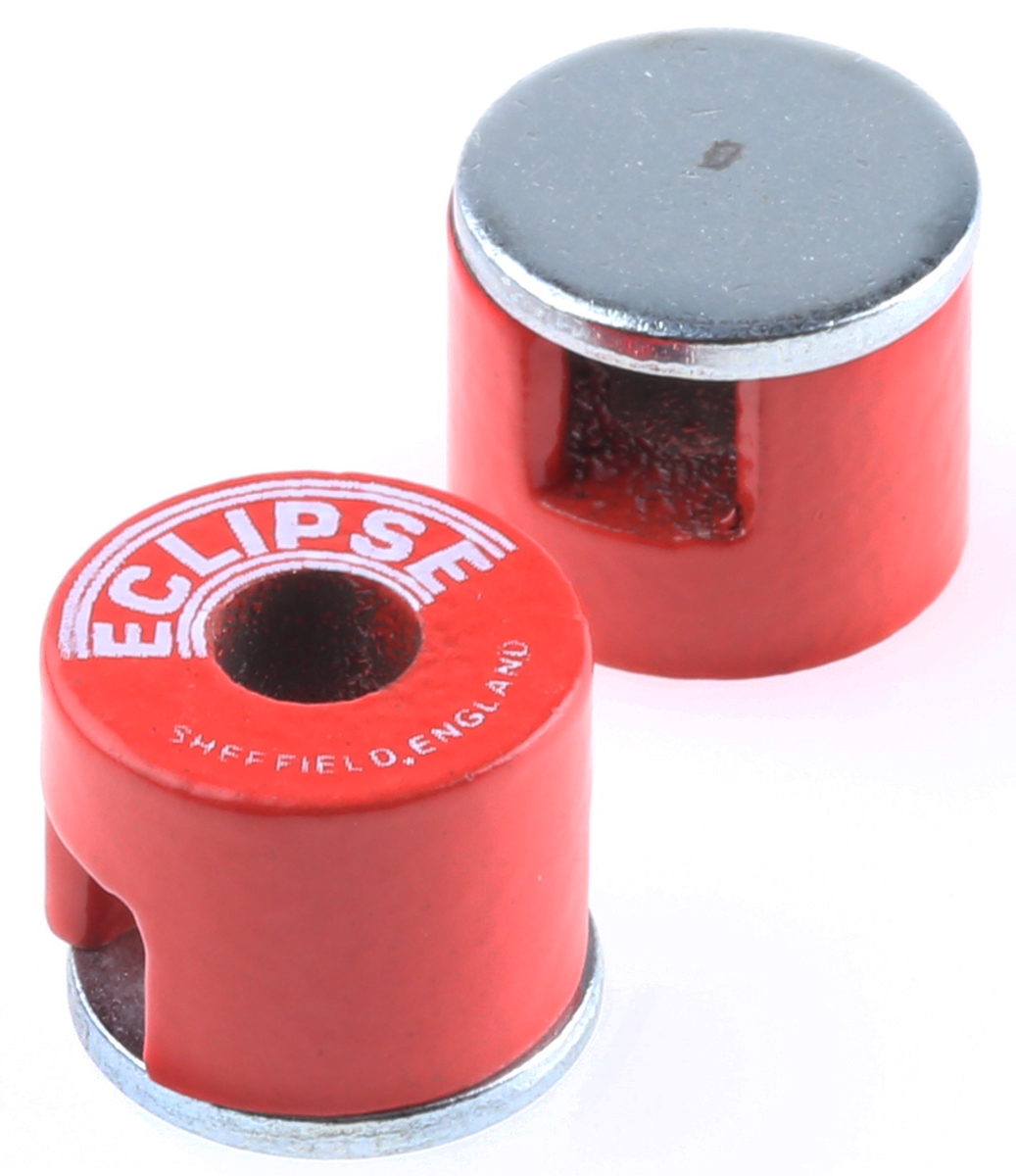 Eclipse Button Magnet 12.5mm Aluminium Alloy, 0.7kg Pull