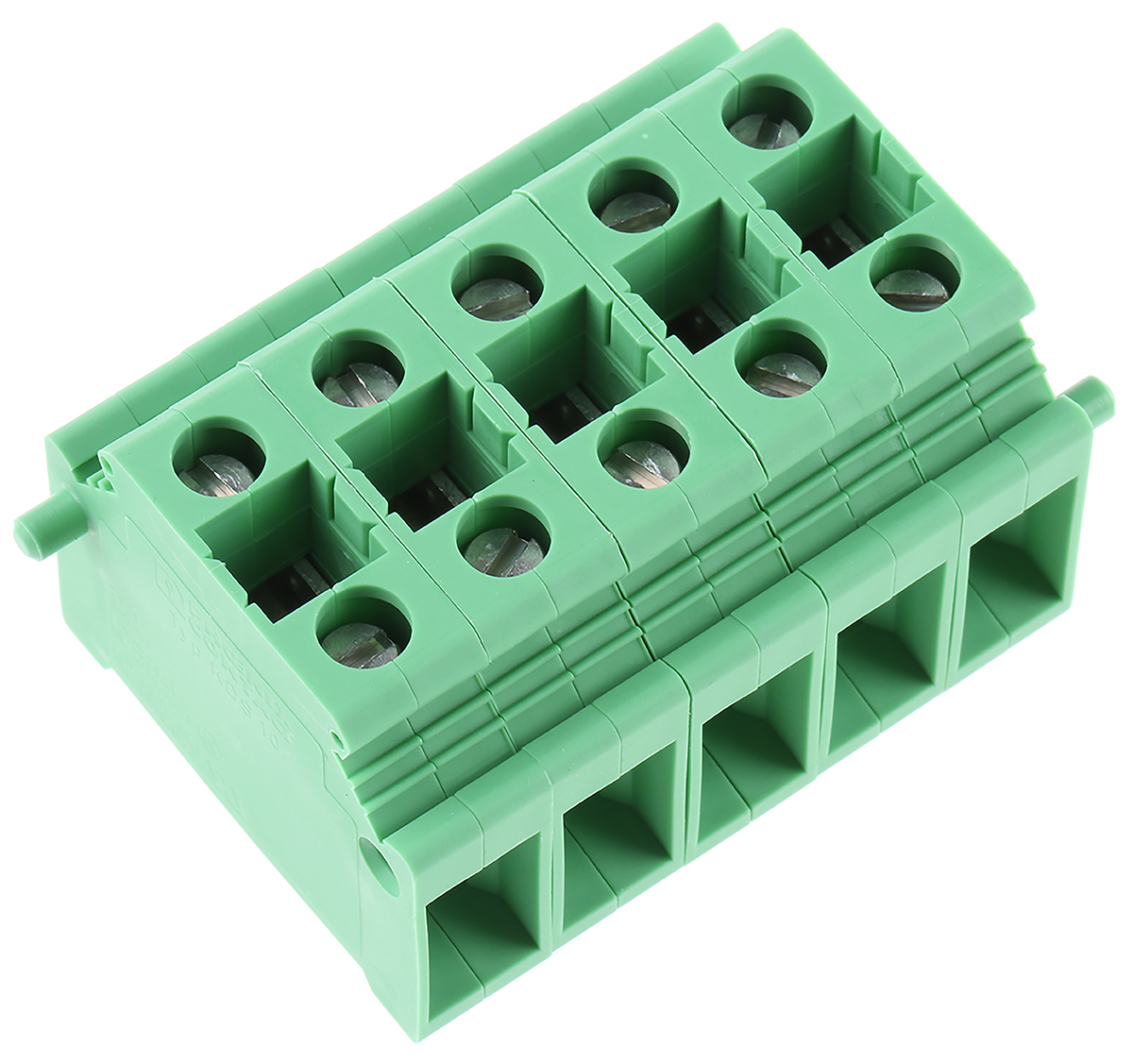 Phoenix Contact KDS10 Series PCB Terminal Block, 1-Contact, 10mm Pitch, Through Hole Mount, 1-Row, Screw Termination