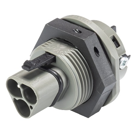 Wieland RST CLASSIC Series Connector, 3-Pole, Male, 3-Way, Push-In, 25A, IP66, IP68