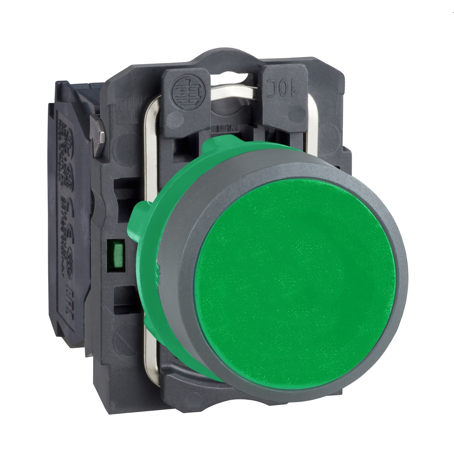 Schneider Electric XB5 Series Push Button, 22mm Cutout, 1 NO, 600V, IP66, IP67